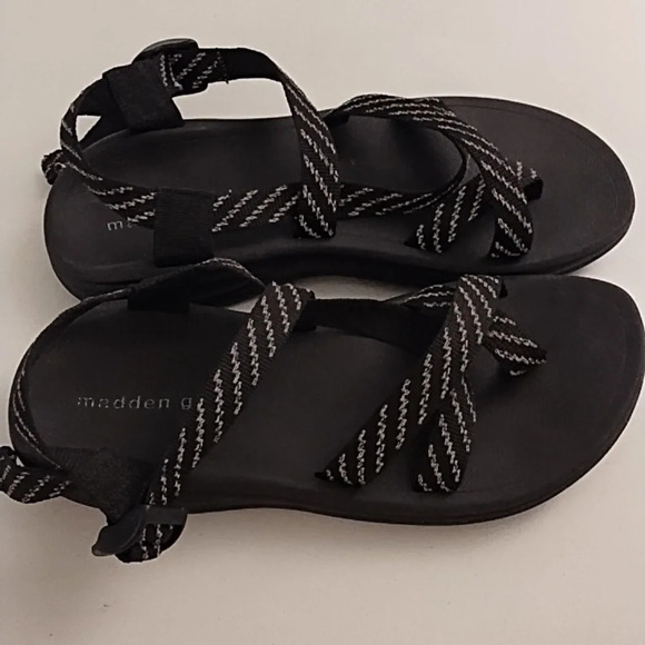 Madden Girl Comfort Rubber Sole, Reflective Stripe, Athletic, Walking Sa… - Picture 2 of 8